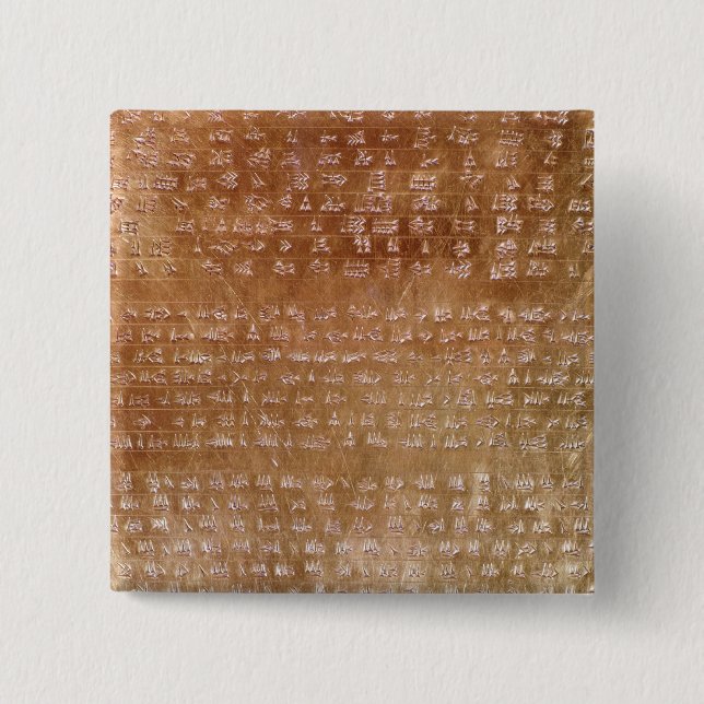 Plakette von Darius I 550-500 BC Button (Vorderseite)