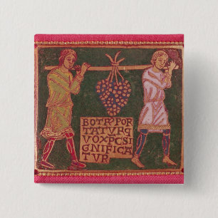 Plakette von einem Kreuz Button