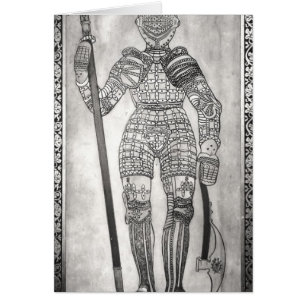 Plakette, welche die Rüstung von Jeanne d'Arc