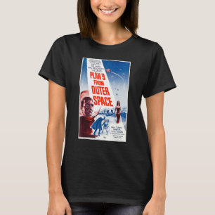 Plan 9 aus dem Weltraum Vintage Poster T - Shirt