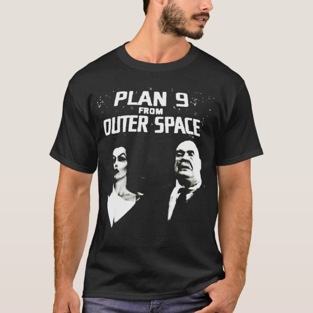 Plan 9 vom Weltraum T-Shirt (Vorderseite)