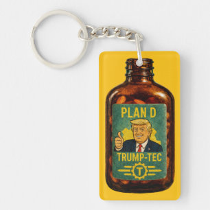 Plan D Trump-Tec Bouteille Rétro Parodie