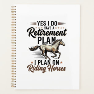 Plan de retraite Chevaux de selle Design de T-shir