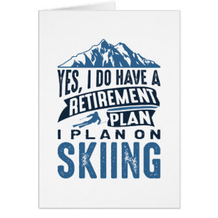 Plan de retraite Ski
