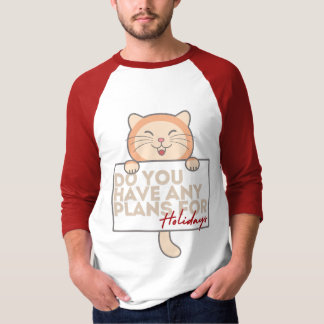 Plan de vacances pour hommes t-shirt kitty