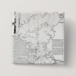 Plan der Bucht und des Hafens von Rio de Janeiro Button