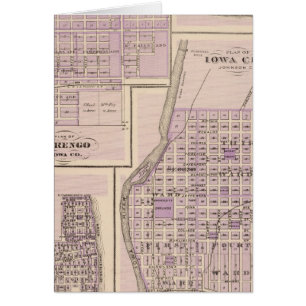 Plan der Stadt Iowa, Plan von Marengo