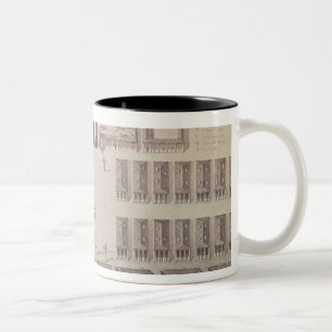 Plan des Candelaria-Auftrags in Paraguay Zweifarbige Tasse