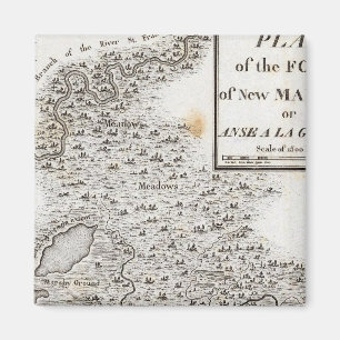 Plan des Fort of New Madrid Magnet