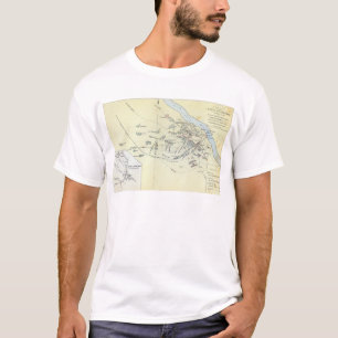 Plan des Kampfes von Cawnpoor T-Shirt