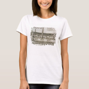 Plan des Zirkusses Maximus, Rom, graviert durch T-Shirt
