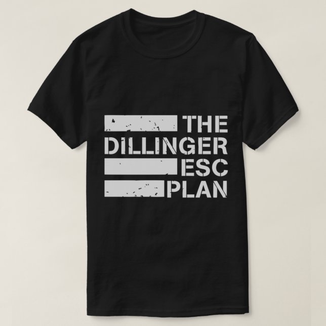 Plan d'évasion Dillinger T-shirt essentiel (Design devant)