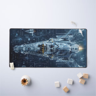 Plan directeur des navires spatiaux Sci-Fi