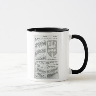 Plan eines Grabs bei Cervetri Tasse