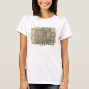 Plan f.285 Frau-R 171 von Canterburykathedrale und T-Shirt