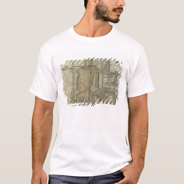 Plan f.285 Frau-R 171 von Canterburykathedrale und T-Shirt (Vorderseite)