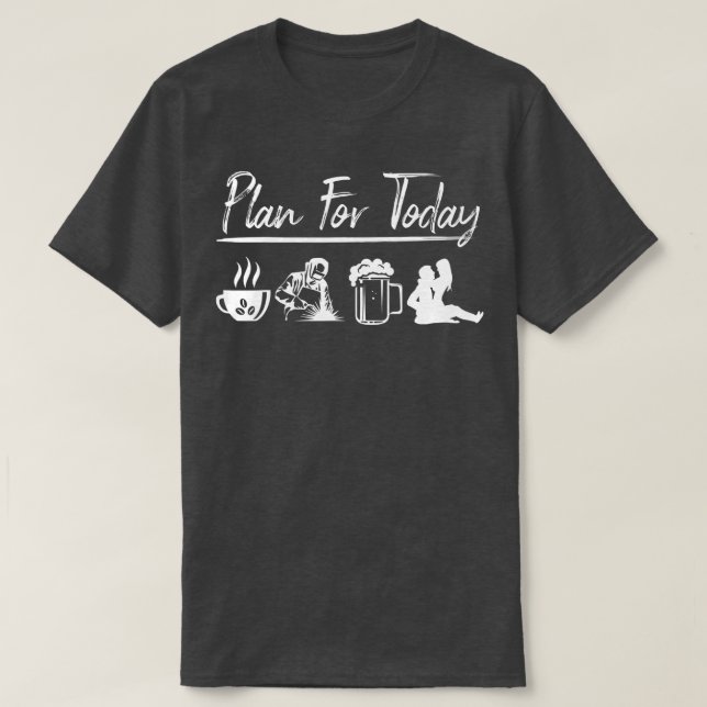 Plan für das Schweißen von Schweißgeschenken T-Shirt (Design vorne)