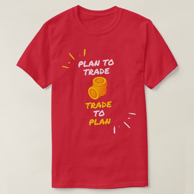 Plan für den Handel T-Shirt (Design vorne)