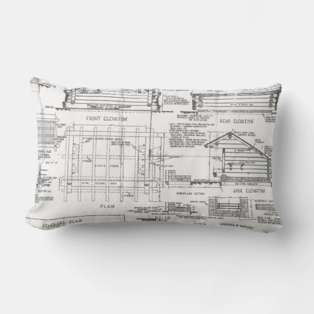 Plan für Mageres zu Lendenkissen (Vorderseite)