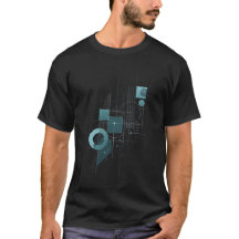Plan géométrique - T-Shirt Tech Abstrait
