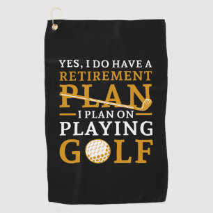 Plan Golf Golfhandtuch
