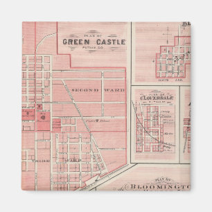 Plan Green Castle, Putnam Co mit Bloomington Magnet