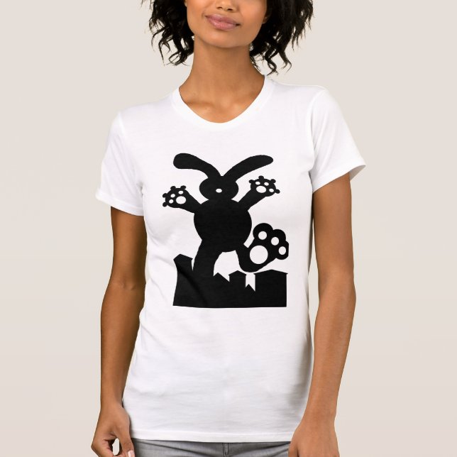 Plan-Häschenbedarf Sie! T - Shirt (Vorderseite)