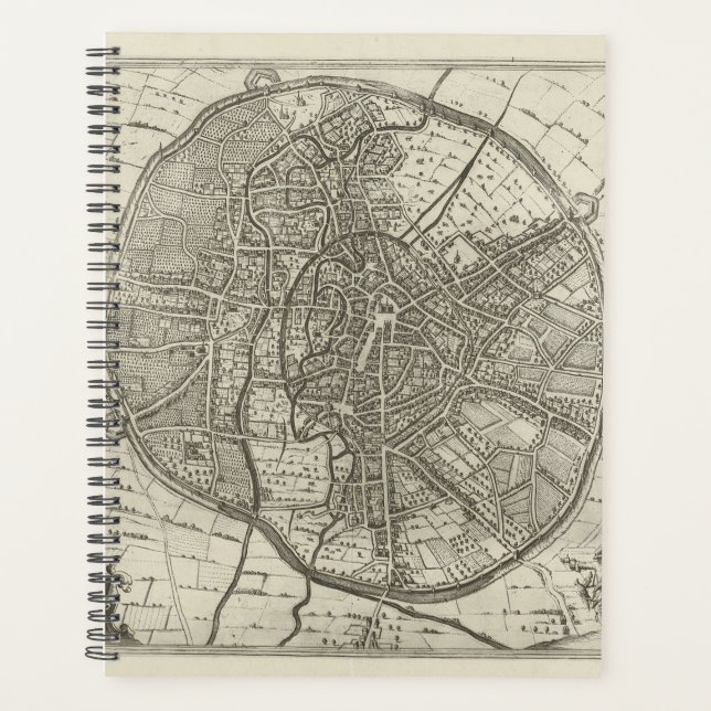 Plan Leuven | 1581 (Gravieren) Planer (Vorderseite)