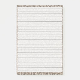 Plan mit mir | Stilvolle Cheetah im Alltag Print 4 Post-it Klebezettel