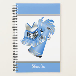 Plan Pom-pom girl bleu