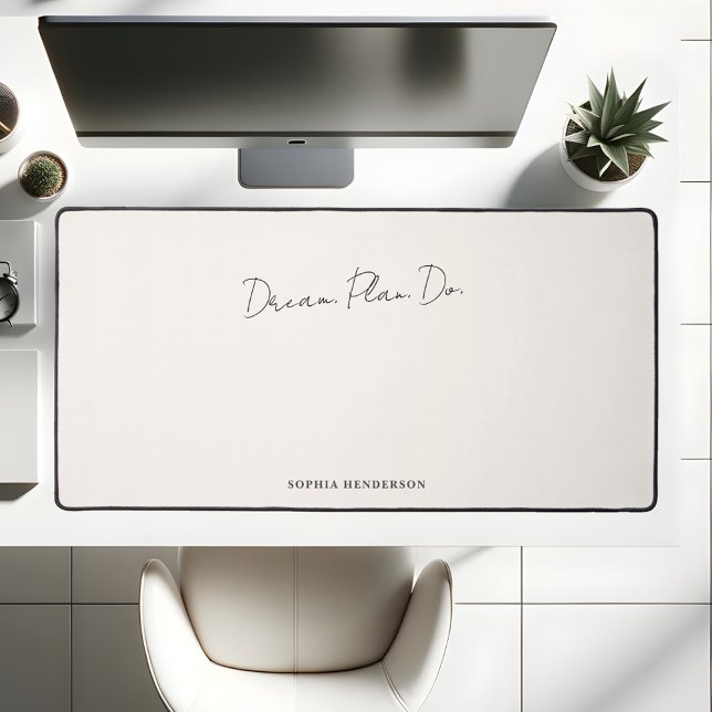 Plan Rêve Motivationnel Faire Calligraphie Beige (Créateur téléchargé)