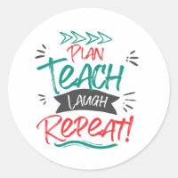 Plan Teach Laugh Wiederholung Niedlich Teachers Ge