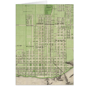 Plan von Davenport, Scott Landkreis, Staat von Iow