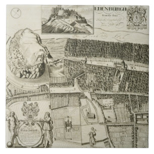 Plan von Edinburgh, Kneipe. durch John-Smith Fliese