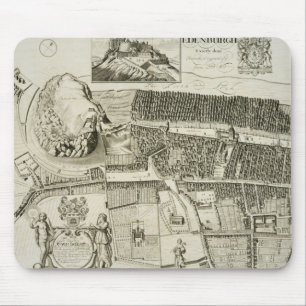 Plan von Edinburgh, Kneipe. durch John-Smith Mousepad