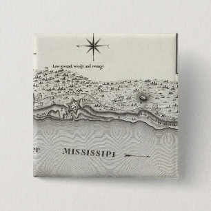 Plan von Fort Baton Rouge Button