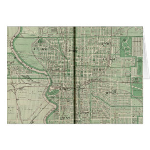 Plan von Indianapolis