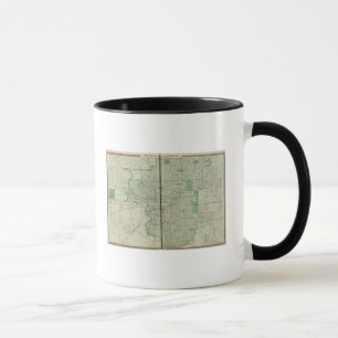 Plan von Indianapolis Tasse