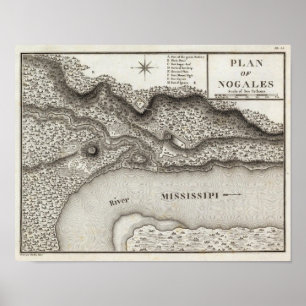 Plan von Nogales Poster