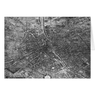 Plan von Paris, bekannt als 'Plan de Turgot'