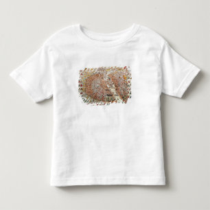 Plan von Paris fasste durch ein chronologisches Kleinkind T-shirt