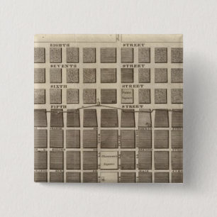 Plan von St. Louis, Missouri Button