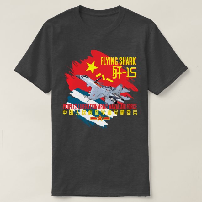 PLANAF FLYING SHARK T-Shirt (Design vorne)