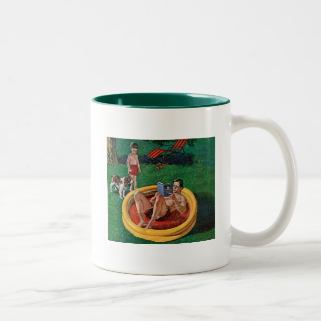 Planbecken Zweifarbige Tasse (Rechts)