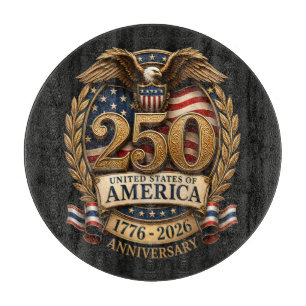Planche À Découper 250e anniversaire des États-Unis d'Amérique