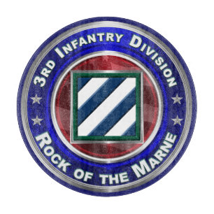 Planche À Découper 3e division d'infanterie "Rock of the Marne"