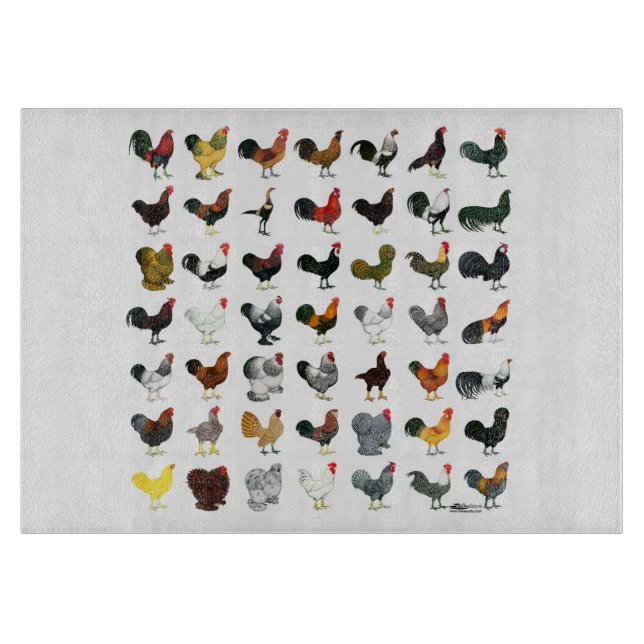 Planche À Découper 49 Coq (Devant)