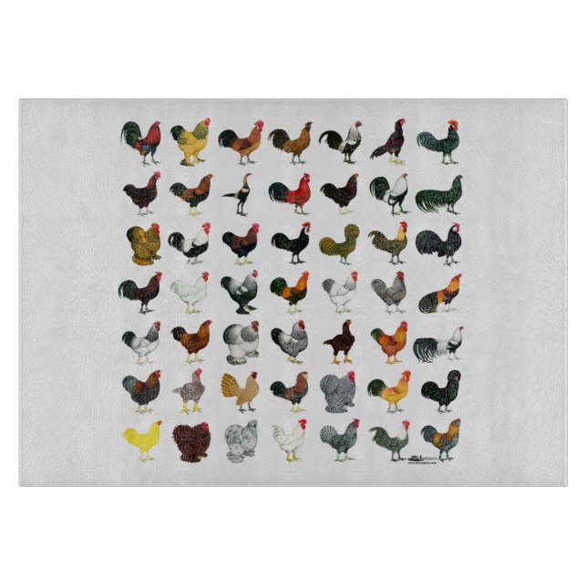 Planche À Découper 49 Coq (Devant)