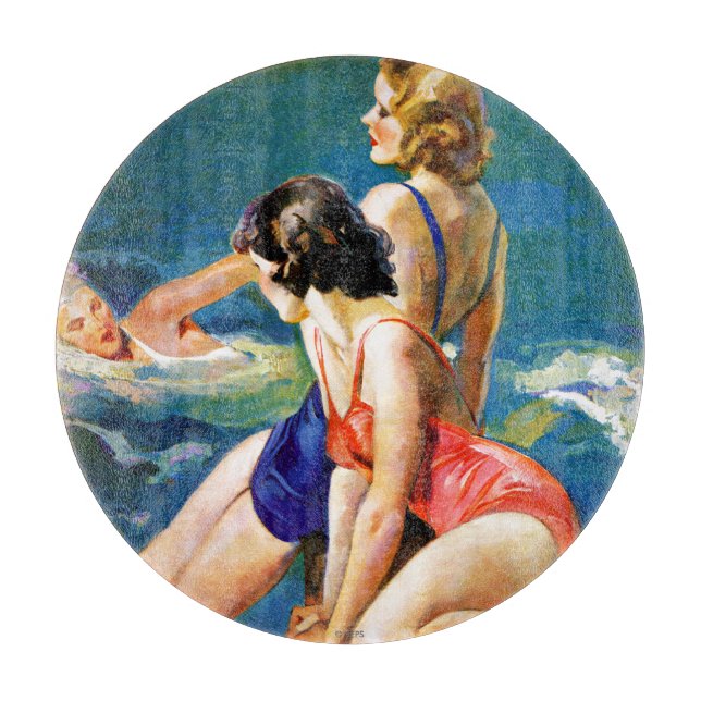 Planche À Découper À la piscine (Devant)