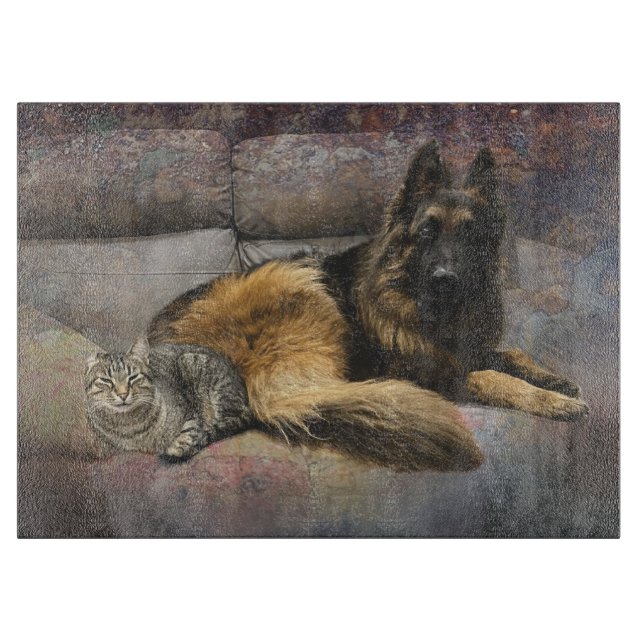 planche à découper à la rouille et aux écouvillons (Devant)